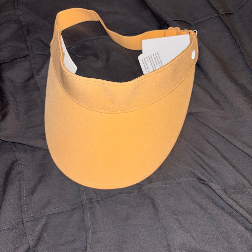 Lululemon Orange Wide Brim Visor